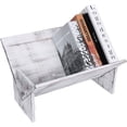 thumbnail image 4 of MyGift Rustic Vintage Whitewash Wooden Tilted Desktop Decorative Storage Organizer, 4 of 6