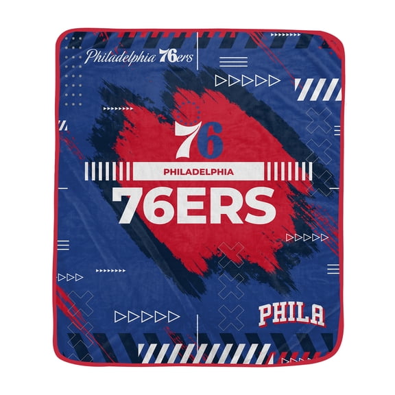 Pegasus Philadelphia 76ers 50" x 60" Game Tech Ultra Soft Blanket