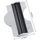 thumbnail image 1 of Medidor de duplicación de contorno, regla de trazado de madera de metal Plantilla de trazado de calibre de trazado de 6 pulgadas LingWen 8390611072797, 1 of 1