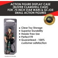 thumbnail image 2 of EVORETRO Blister Clamshell Display Cases for 3.75-Inch Action Figures, Clear PET Protective Storage Shells, 50-Pack, 2 of 5
