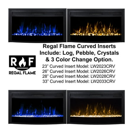 Gibson Living 28 Inch Curved Ventless Heater Electric Fireplace Insert With Multi Function Remote Canada - 33 Curved Fireplace Insert Gibson Living 28 Inch Curved Ventless Heater Electric Fireplace Insert With Multi Function Remote Canada - 33 Curved Fireplace Insert
