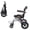 A, variant on Lightweight Transport Chair for Adults, Foldable Wheelchair with Adjustable Safety Belt, Heavy Duty 80kg Capacity, Easy Fold Mobility Scooter Alternative 