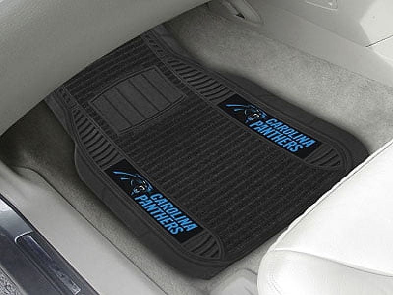 Tapis de Voiture Carolina Panthers - Ensemble de Luxe