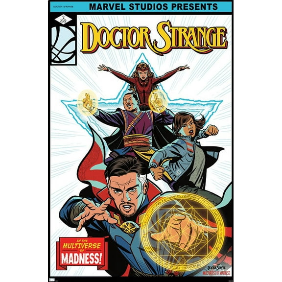 Marvel Doctor Strange in the Multiverse of Madness - Pose Wall Poster, 22.375" x 34"