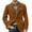 Brown, variant on 2025 Mens Vintage Corduroy Sport Coat Casual Slim Fit 3 Button Blazer Notched Lapel Long Sleeve Jacket Red L