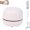 White, variant on Portable Mini Desk Vacuum Cleaner, USB Rechargeable Desktop Vacuum with Cleaning Brush, Small Keyboard Cleaner for Office, Home, Car, and Workspace (Black)