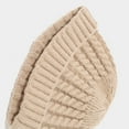 thumbnail image 5 of AWZXDE Unisex Solid Color Casual Warm Retro Braided Knit Hat Cap for Outdoor Fashion Hat Cozy Winter Hats for Women and Men Beige,One Size, 5 of 5