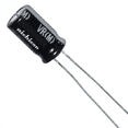 thumbnail image 2 of Pack of 5 UVR2A0R1MDD Aluminum Electrolytic Capacitors 100v 0.1uF 20% Radial :RoHS, 2 of 2