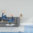 thumbnail image 2 of Estatua Nórdica De Reno Con Hojas, Figura Abstracta De Animal, Pareja De Alces, Adorno De Metal Para Mesa, Chimenea O Decoración Del Hogar., 2 of 8