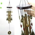 thumbnail image 2 of Traditional Retro Large Wind Chime Bells Metal Church Bell Outdoor Garden Yard Home Metal Decor Hanging Wind Chime Of Luck, 2 of 5