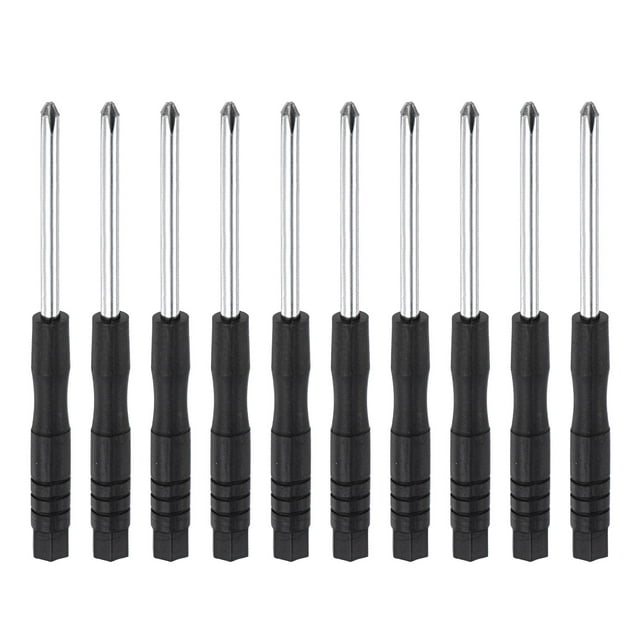 Unique Bargains Mini Phillips Screwdriver, 3.0mm Cross Head for Watch Eyeglasses Metal Buckle Electronics Repair, 10 Pack