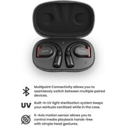Cleer Arc II Sport Open-Ear Bluetooth Headphones, True Wireless, Sweat Resistant, 35 Hours Playtime, Black