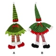 thumbnail image 3 of Inteprter Botella de vino de Navidad Elf Doll Cover Bebida Navidad A prueba de polvo Winebottle Covers Cerveza Tapa Manga Cocina Bar Hotel Fiesta Kits de decoración para fiestas Raya, 3 of 6