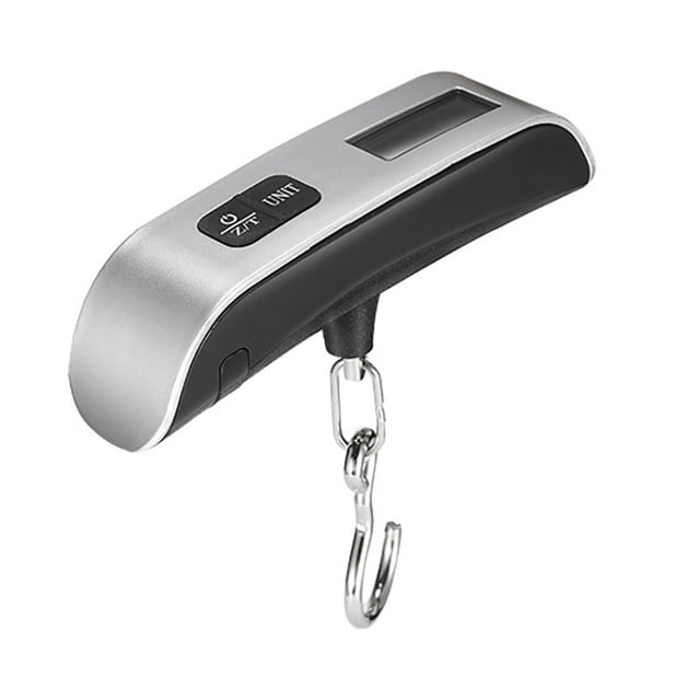 Zootealy Digital Luggage Scale LCD Display Max. 50kg/110.2lb Loading Capacity Suitcase Scale with Hook Portable Handheld Baggage Scale for Travel
