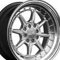 thumbnail image 2 of XXR 002.5 16x8 4x100/4x114.3 0et Hyper Silver / ML Wheel, 2 of 3