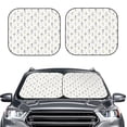 thumbnail image 2 of Yiaed Dancing Dogs Print Car Front Windshield Sun Shade,Foldable Anti-UV Car Sunshade for Front Window for Most Vehicles-Medium, 2 of 5