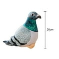 thumbnail image 4 of Cute Pigeon Plush Toy Soft Simulated Design Children Gift Photo Props Versatile PP Cotton Doll for Kids, 4 of 11