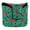 Red Roses and Green Leaves, variant on Haosy Brown Cream Roses Golf Mallet Putter Cover Strong Magnetic Leather Golf Club Headcover Closure