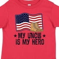 thumbnail image 4 of Inktastic My Uncle is My Hero Military Nephew Boys or Girls Toddler T-Shirt, 4 of 5