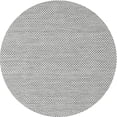 thumbnail image 1 of Ahgly Company Indoor Round Contemporary Gray Abstract Area Rugs, 4' Round, 1 of 6