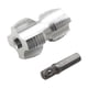 thumbnail image 4 of Kit de roscado de tubos de PVC, abridor de accesorios, dispositivo de roscado portátil, rosca de hardware Aluminio, 4 of 9