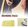 thumbnail image 2 of KEINXS Craft Hot Hem Ruler for Quilting High Heat Resistant Clothes Making DIY Tools (Size:20*10 cm), 2 of 5