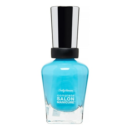 Sally Hansen Complete Salon Manicure Nail Polish, Water (Best Light Blue Nail Polish)