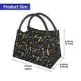 thumbnail image 2 of Fuzoiu Wasp and Florals Print Portable Insulation Lunch Bag,Large Lunch Box,Container Reusable Leakproof Tote for Work, Travel, and Outdoor Activities, 2 of 6