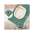 thumbnail image 4 of iPad Pro 12.9 Case 2022 2021 6th 5th Generation, Shockproof Cover with Pencil Holder and Rotating Kickstand Hand Strap / Shoulder Strap, 4 of 7