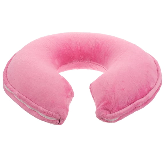 Toyandona Rosy U-Shaped Memory Foam Neck Pillow for Travel, Office, and Home Comfort Support
