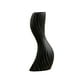 thumbnail image 2 of Jarrón de olas, adorno de escritorio, regalo moderno, figura artística, artesanía, decoración, estatua Negro M, 2 of 9