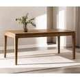 thumbnail image 2 of Pemberly Row Small Rectangular Solid Mango Wood Dining Table in Spice Tan, 2 of 7