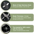 thumbnail image 2 of Replacement Blender Blades 2 Pack Compatible with NutriBullet 600W and 900W, 2 of 5