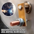 thumbnail image 3 of RKSTN Ground Clamp Magnetic Welding Ground Clamp Small Magnetic Welding Ground Clamp, 3 of 7
