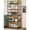 Black, variant on GNWZCUYSNS 5-Tier Heavy-Duty Metal Storage RackOptions, Multi-Functional for Kitchen, Garage, Freestanding Bookshelf, Indoor & Outdoor Standing Shelf White