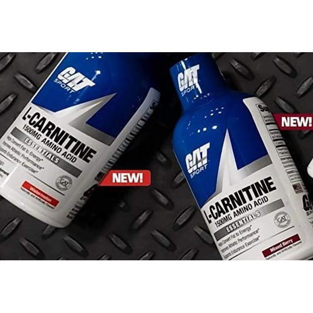 l carnitina gat liquida Suplemento Líquido de L-Carnitina SPORT 1500 mg 480 ml Sandía Acetyl-L-Carnitine 500 mg, 90cpsl 600mg Alpha GPC Size:1.7 oz 50 Servings