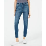 Kendall + Kylie Women's The Push Up High Rise Skinny Jeans Blue Size 25