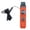 Orange, variant on Emergency Survival Safety Whistle,Whistle with Lanyard,Compass,Thermometer, LED Light,7-in-1 Ideal for Kayaking, Boating, Hiking, Camping, Climbing,1.06*4.76 inch,Army Green.