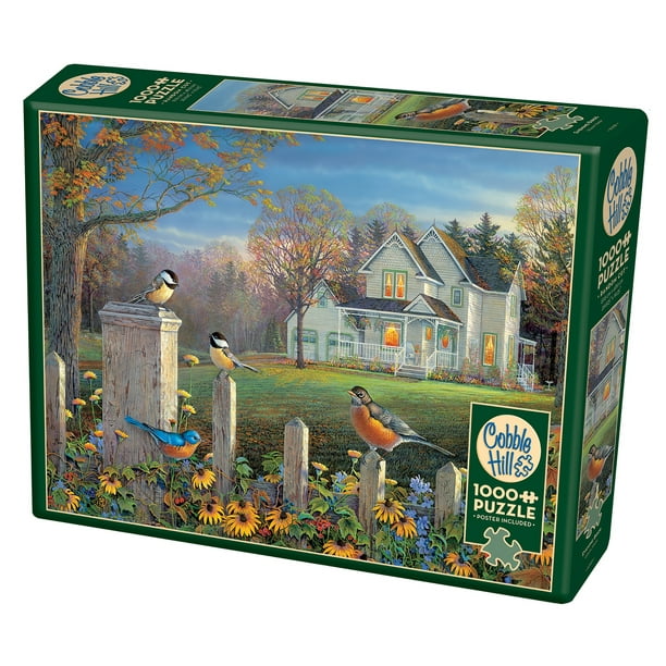 Cobble Hill: Evening Birds 1000 Piece Jigsaw Puzzle - Walmart.com ...