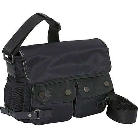Dr. Koffer Fine Leather Accessories Aelius Double Pocket Shoulder Bag