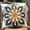 Sunflower, variant on Boho Pillow Covers, Decorative Pillowcase, Square Embroidery Throw Pillows Cushion Set for Sofa Couch Bed Bench Living Room, Modern Plant Floral Pattern, 18 x18 inch (Sunflower)