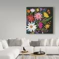 thumbnail image 3 of Trademark Fine Art 'Vintage Floral III Flipped' Canvas Art by Farida Zaman, 3 of 3