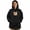 Black, variant on Cat Hoodie with Pouch, Kangaroo-style Long Sleeve Hoodie for Women Trendy Workout Jacket Loose Fit Lightweight Hooded Top Jackets Casual Fall Sweatshirt Athletic Women,Beige,L