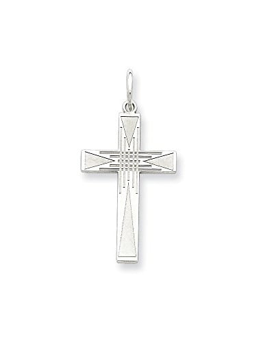 925 Sterling Silver Religious Cross Charm