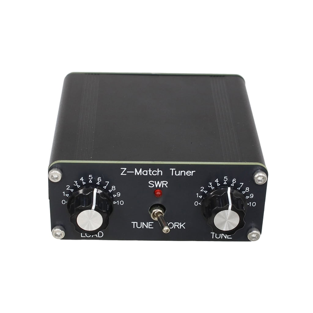 T-HOTLYST Portable Manual Antennas Tuner Suitable for Long Line And Coaxial Antennas QRP with High Efficiency and Low Loss Design