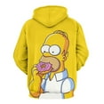 thumbnail image 3 of Simpsons Sweatshirts Casual Pullover Hoodie Jacket Unisex Hooded Activewear 3D Printed Long Sleeve Sweater with Pocket M, 3 of 8