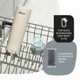 thumbnail image 5 of Contigo Clybourn Chill Stainless Steel FreeFlow Filter Water Bottle with AUTOSEAL, 24oz Salt, 5 of 7