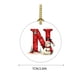 thumbnail image 2 of 2024 26 Letter Christmas Snowman Christmas Pendant - Acrylic Car Pendant Saint, 2 of 5