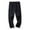 Navy, variant on Riforla Lightweight Men's Tracksuit Pants with Waistband Pockets Open Bottom Straight Leg Casual Black XXL