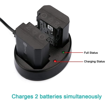 Newmowa Chargeur Double USB Rapide Pour Sony NP-FZ100 – Compatible A1, A6600, A9, A7R III, A7 III Et BC-QZ1